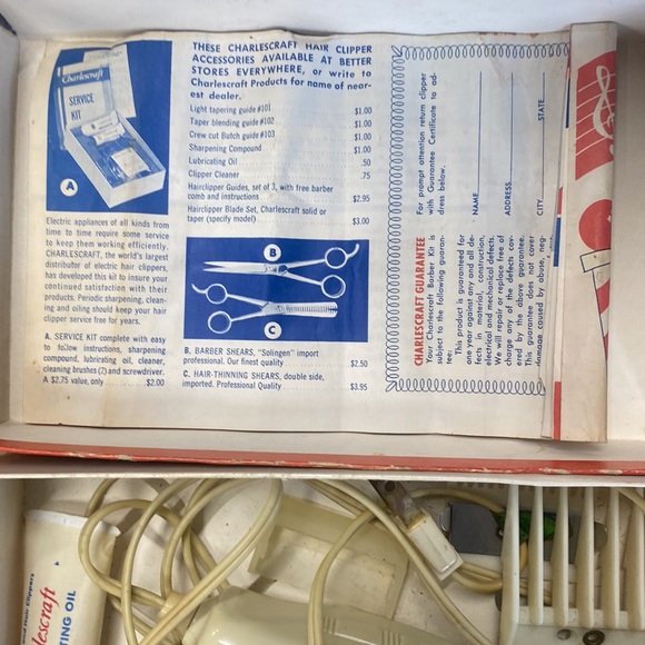 Retro Charlescraft home haircut Barber kit - Picture 5 of 11